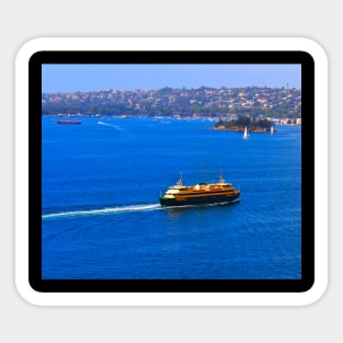 The Manly Ferry on Sydney Harbour! Sticker